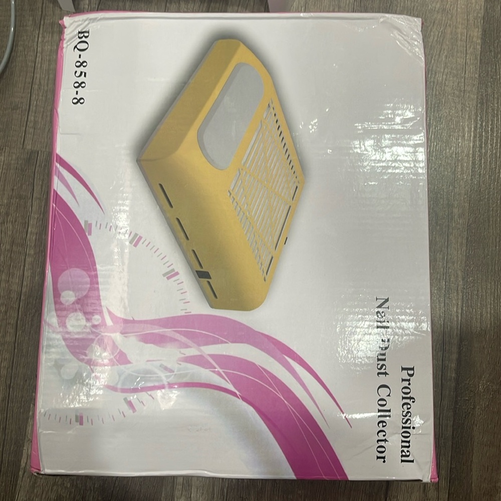 Nail dust collector fan